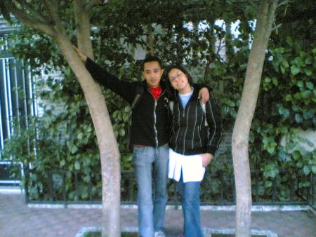 moi avec hajar